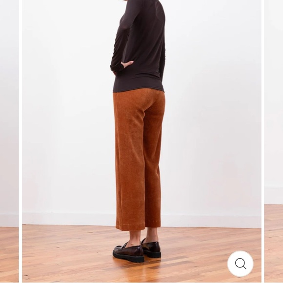 Avenue Montaigne Alex Corduroy Cognac Pants - Picture 4 of 9